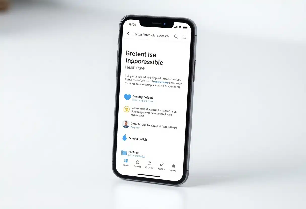 Smartphone displaying a mobile app interface focused on responsible spending, featuring budgeting tools and financial tips.